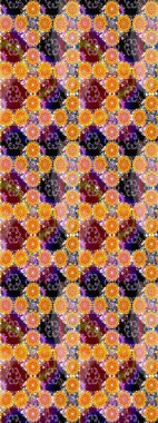 Raster illüstrasyonu. Nazikçe, sarı renkte bahar çiçekleri. Çiçekli yumuşak bir eskiz şekli. Raster çiçekleri klasik tarzda resmedilir..