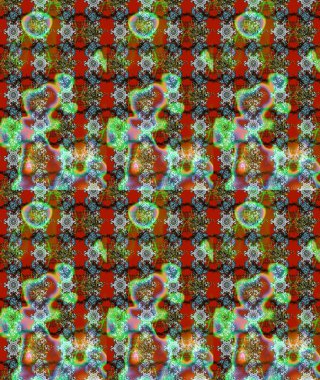 Raster illüstrasyonu. Tekstil veya kitap kapakları, imalat, duvar kağıtları, baskı, hediye paketi ve yapıştırma kitabı için çiçek eskizi geçmişi. Küçük ölçekli çiçeklerdeki basit sevimli desen.