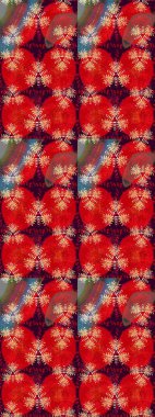 Düz Çiçek Elementleri Tasarımı. Modaya uygun kumaş deseni. Renkli Yaz Temalı eskiz kalıbı. Sevimli çiçek raster deseni.