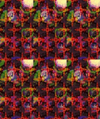 Eski usul. Tomurcukları papatya çiçekleri olan sevimli bir çiçek deseni. Raster illüstrasyonu. Eskiz geçmişi. Kumaş, tekstil, duvar kağıdı baskısı için. Miles Fleur, dandik süs.