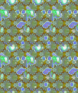 Taslak desenli, modaya uygun kumaş deseni. Raster illüstrasyonu. Renkli Bahar Teması eskiz kalıbı. Düz Çiçek Elementleri Tasarımı. Şirin çiçek elementleri..