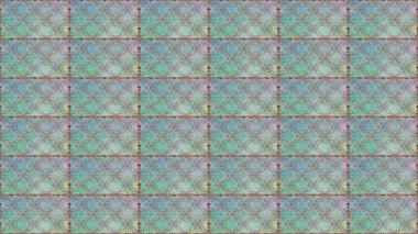 Raster illüstrasyonu. Tropik, dikişsiz çiçek deseni. Tarafsız ve mavi renkte çiçekler.