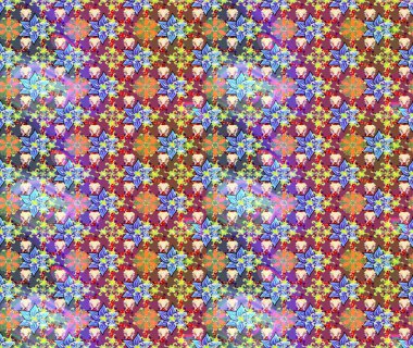 Davetiye ve kartpostal tasarımı için dekoratif çiçek unsurları. Yapraklı çizim şekli. Tekstil için figür. Poster ya da kapak için arka plan. Sevimli zarif çiçekler Raster illüstrasyonu.