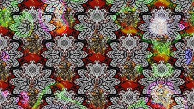 Moda baskısı. Suluboya çizim kalıbı. Çiçeğin suluboya çizimlerinin mükemmel deseni. Eski model. Dekorasyon ve tasarım için güzel desen.