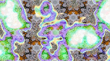 Küçük çiçekteki sevimli çiçek deseni. Güzel karalamalı çiçek desenli çizim. Raster illüstrasyonu. Güzel kumaş deseni.