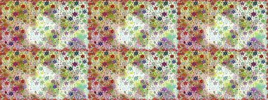 Arkaplan dokusu, duvar kâğıdı, çiçek teması. Tarafsız ve bej renklerde. Kabile sanatı boho baskısı, klasik çiçek arkaplanı. Soyut etnik raster pürüzsüz desen.