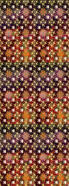 Çiçek rengi eskiz deseni. Raster çiçek izi. Klasik taslak çizimi.