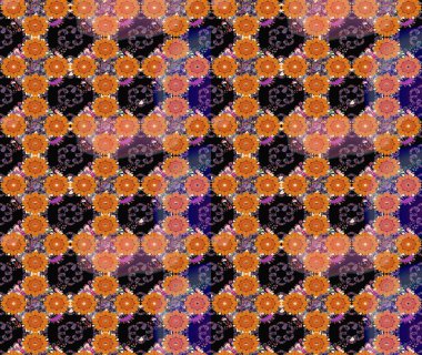 Küçük çiçekte güzel bir desen. Moda baskıları için zarif bir şablon. Küçük renkli çiçekler. Çiçekli yaz çiçekleri. Motley illüstrasyonu. Çizim.