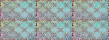 Parlak renkli çiçeklerle ve mavi ve nötr renklerde yapraklarla şaşırtıcı, pürüzsüz çiçek deseni. Modern çiçek arkaplanı. Halk tarzı. Moda baskıları için zarif bir şablon.