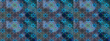 Mavi renkli çiçekler. Çiçekli çizim şekli. Düz Çiçek Elementleri Tasarımı. Renkli Bahar Teması çizim şablonu.