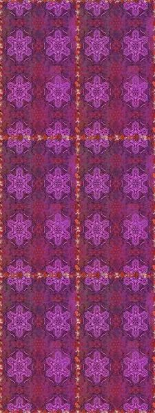 Küçük mor ve menekşe çiçekleri içinde oldukça eski bir besin torbası deseni. Tekstil, kumaş, kapaklar, duvar kağıtları, baskı, naylon, yapıştırma, örgü, dekupaj için çiçeksiz arkaplan.