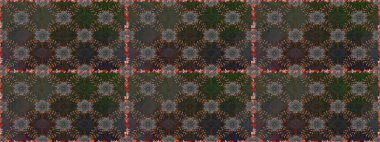 Raster deseni. Bahar çiçekleri dallı desen, gri renkler çiçekli siluet.