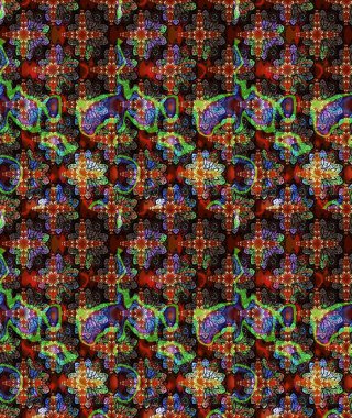 Raster suluboya çiçek deseni, narin çiçekler, kahverengi çiçekler, tebrik kartı şablonu. Raster Güzel kumaş deseni.