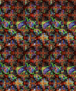 Raster suluboya çiçek deseni, narin çiçekler, kahverengi çiçekler, tebrik kartı şablonu. Raster Güzel kumaş deseni.