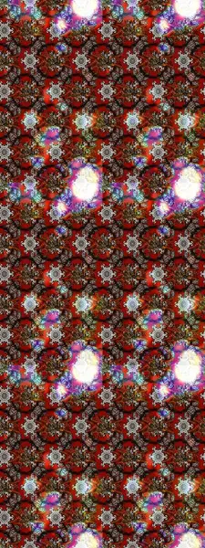 Kabile sanatı boho baskısı, klasik çiçek arkaplanı. Arkaplan dokusu, duvar kağıdı, çiçek temalı renkler. Soyut etnik raster çizim kalıbı.