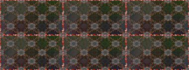 Raster deseni. Bahar çiçekleri dallı desen, gri renkler çiçekli siluet.