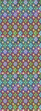 Renkli Bahar Teması eskiz kalıbı. Çiçek desenli eskiz, yaz çiçekleri. Mavi renkli çiçekler. Düz Çiçek Elementleri Tasarımı.