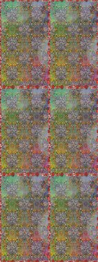 Düz çiçek öğeleri tasarım. Raster çizimde sorunsuz çiçek desenli. Bahar Tema Dikişsiz desen arka plan rengi. Fantezi kumaş deseni.