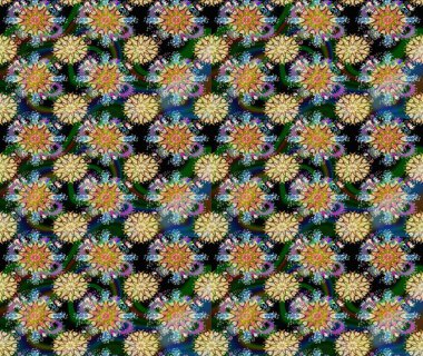 Güzel kumaş deseni. Çiçek arka plan. Kesintisiz tarama deseni.