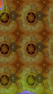 Klasik taslak çizimi. Raster Yumuşak kumaş deseni. Raster çiçek izi. Çiçek rengi eskiz deseni.