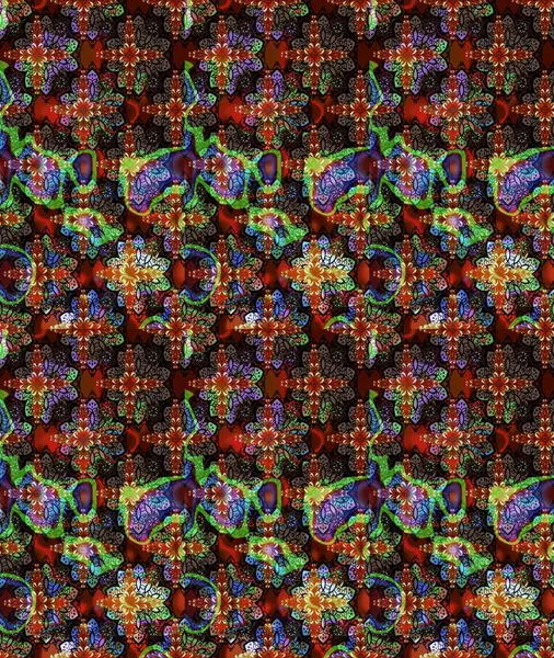 Raster suluboya çiçek deseni, narin çiçekler, kahverengi çiçekler, tebrik kartı şablonu. Raster Güzel kumaş deseni.