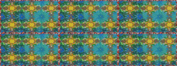 Raster illüstrasyonu. Mavi renkli çiçekler. Kusursuz çiçek deseni duvar kağıdı için kullanılabilir.