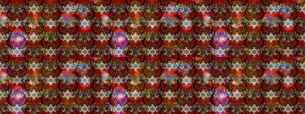 Raster. Kahverengi ve kırmızı renkte güzel çiçekli eskiz deseni, suluboya çiçek deseni, duvar kağıdı, kart veya kumaş için fayanslı.