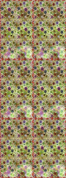 Çiçekli, suluboya desenli kusursuz çiçek deseni. Raster deseni. Küçük çiçekte güzel bir çiçek deseni..