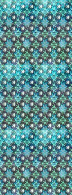 Hoş bir çiçek geçmişi var. Küçük bir çiçekte eskiz deseni. Güzel kumaş deseni. Raster illüstrasyonu.