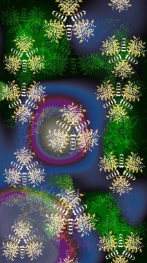 Tekstil veya kitap kapakları, imalat, duvar kağıtları, baskı, hediye paketi ve yapıştırma kitabı için çiçek eskizi geçmişi. Küçük çaplı çiçeklerdeki basit şirin desenler. Raster illüstrasyonu.