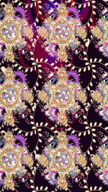 Raster Yumuşak kumaş deseni. Klasik taslak çizimi. Raster çiçek izi. Çiçekli siyah çizim deseni.