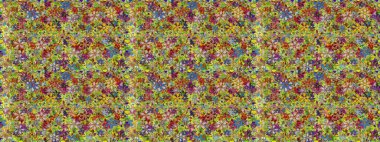 Çiçek arka plan. Sorunsuz raster desen. Güzel kumaş deseni.