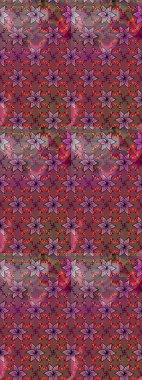 Sketch Floral Pattern in Raster illustration. Fancy fabric pattern. Colour Spring Theme sketch pattern Background. Flat Flower Elements Design.