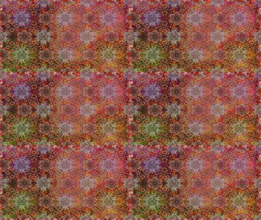 Güzel kumaş deseni. Bahar çiçekli, dikişsiz, sevimli çiçek deseni. Raster illüstrasyonu.