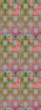 Soyut zarafet, çiçekli arkaplan deseni. Raster Güzel kumaş deseni.