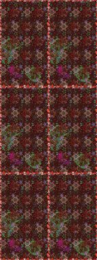 Raster illüstrasyon. Küçük çiçek sevimli çiçek desen. Sorun -suz.