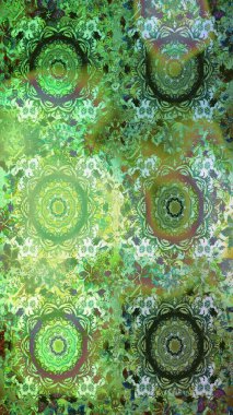 Yeşil renkli ve altın elementli desen. Lüks mobilyalar. Klasik mobilya tarzı. Kusursuz ahşap oyma. Küçük bir alan derinliği. Altın kaplamalı yeşil fon. Patina. Oyma.