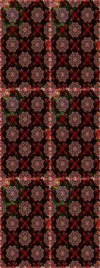 Çiçek desenli duvar kağıdı, desen dolgularını, web sayfası arka planı için kullanılabilir. Stilize çiçek ile Seamless modeli. Süslü zentangle sorunsuz doku, soyut çiçek süs.