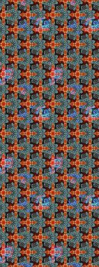 Raster stili kumaş deseni. Çiçekler suluboya çizim deseni.