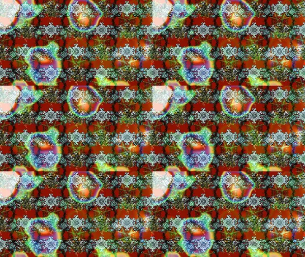 Raster deseni. Süslü kumaş deseni. Çiçekli çiçek deseni, suluboya..