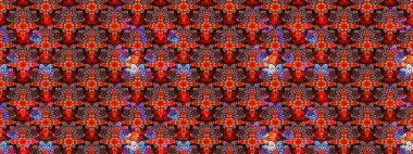 Güzel kumaş deseni. Hoş bir çiçek geçmişi var. Raster illüstrasyonu. Küçük çiçekte çizim deseni.