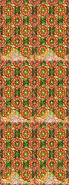 Oriental raster klasik kahverengi ve altın desenli. Raster illüstrasyonu. Kusursuz soyut arkaplan.