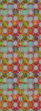 Raster Moda kumaş deseni. Çizgisiz desen. Şirin çiçekler..