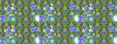 Ton halinde. Moda baskısı. Suluboya desenli çiçek deseni. Dekorasyon ve tasarım için güzel bir desen. Çiçeğin suluboya çizimlerinin zarif deseni.