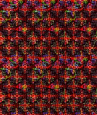 Renkli Yaz Temalı eskiz kalıbı. Düz Çiçek Elementleri Tasarımı. Raster illüstrasyonundaki çiçek desenli çizim. Kahverengi renkte çiçekler.