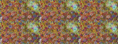 Raster dikişsiz şirin çiçek deseni. Tatil havası. Bahar mevsimi. Nazik romantik baskı.