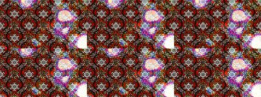 Sabıka fotoğraflarında, bebek kıyafetlerinde, duvar kâğıtlarında, paket kutularında falan kullanılabilir. Zarif, parlak ve eskiz çiçek deseni tasarımı.