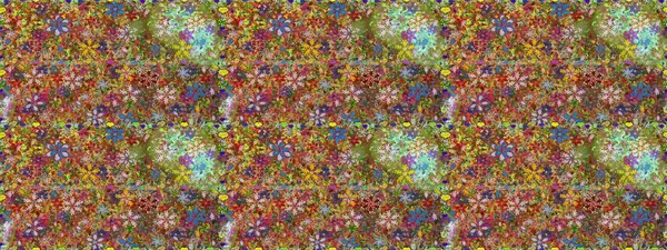 Raster dikişsiz şirin çiçek deseni. Tatil havası. Bahar mevsimi. Nazik romantik baskı.