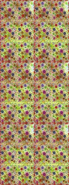 Arkaplan dokusu, duvar kağıdı, bej ve nötr renklerde çiçek teması. Kabile sanatı boho baskısı, klasik çiçek arkaplanı. Soyut etnik raster pürüzsüz desen.