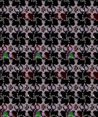 Siyah renklerde. Anti-stres için soyut örnek sayfası. Raster illüstrasyonu.